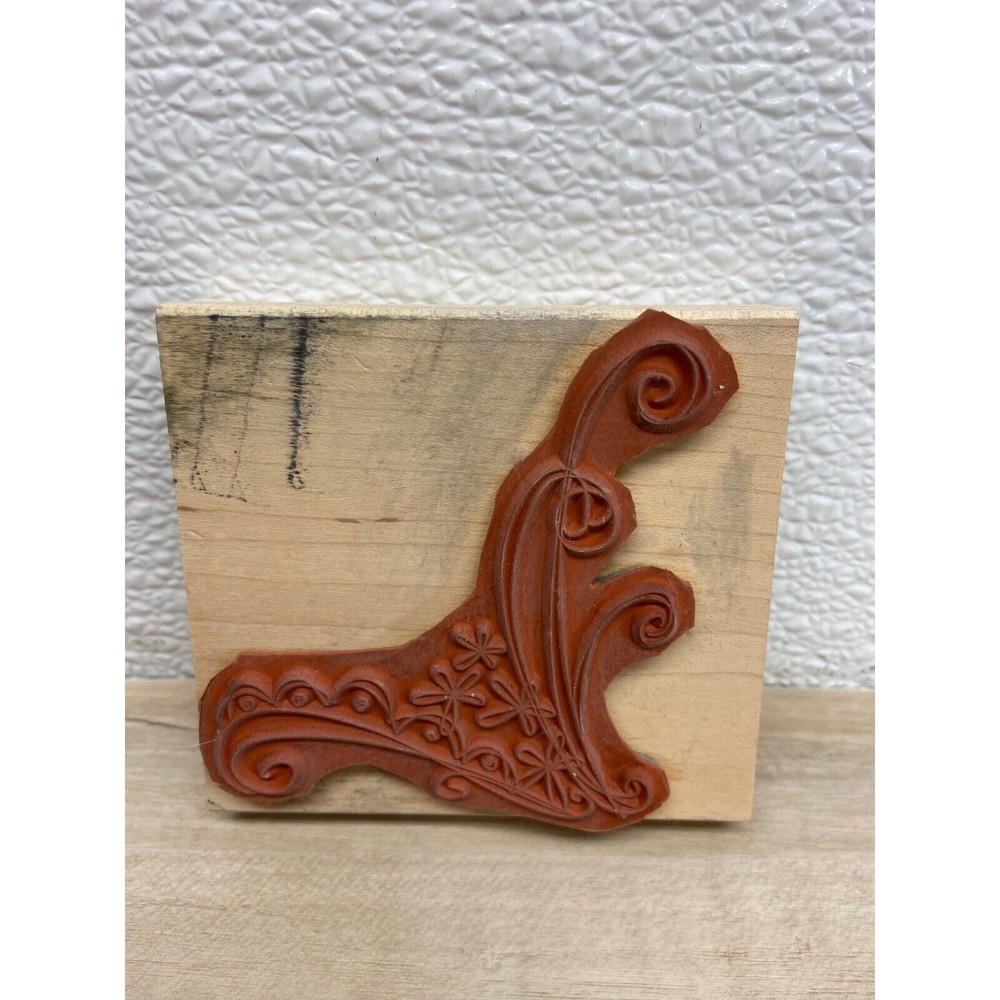 2007 Stampin Up Graphic Wood Mounted Rubber Stamp - Picture 2 of 4